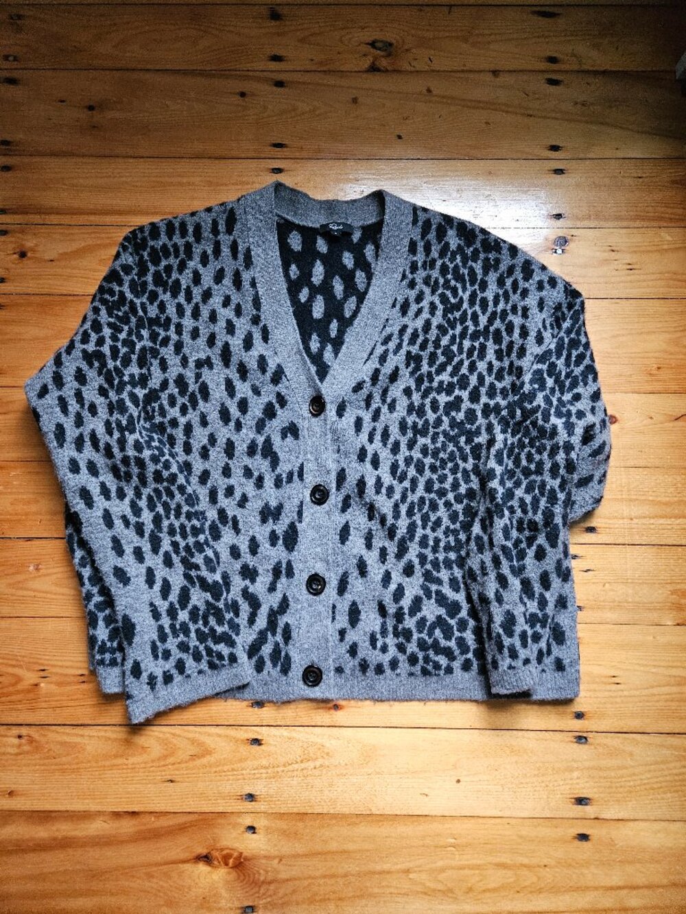 Rails Reese Dalmation Cardigan Size Large